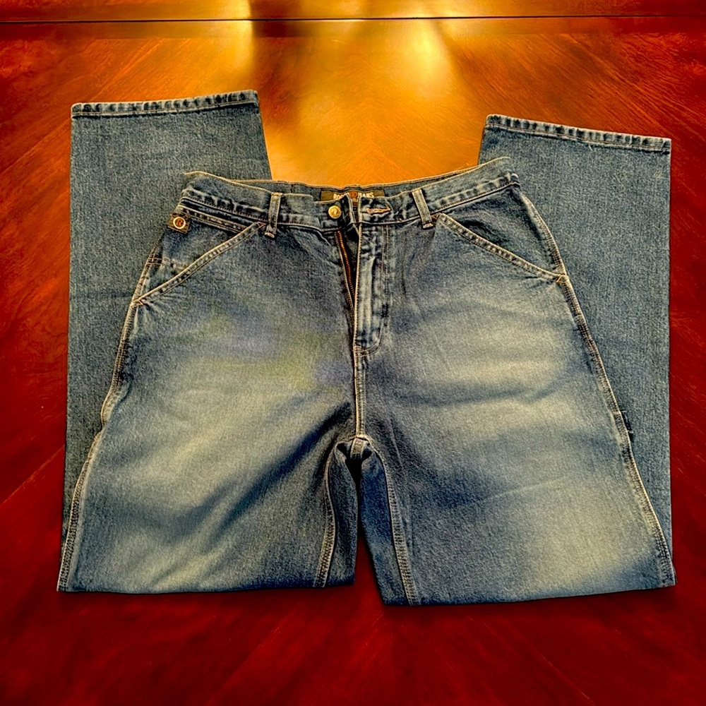 NWOT ROOTS MEN DENIM JEANS SIZE 33 & 33 Length